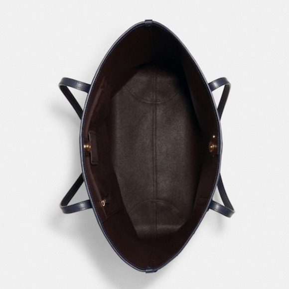 Coach City Tote in Signature Canvas with Kaffe Fassett Print - Picture 3 of 7